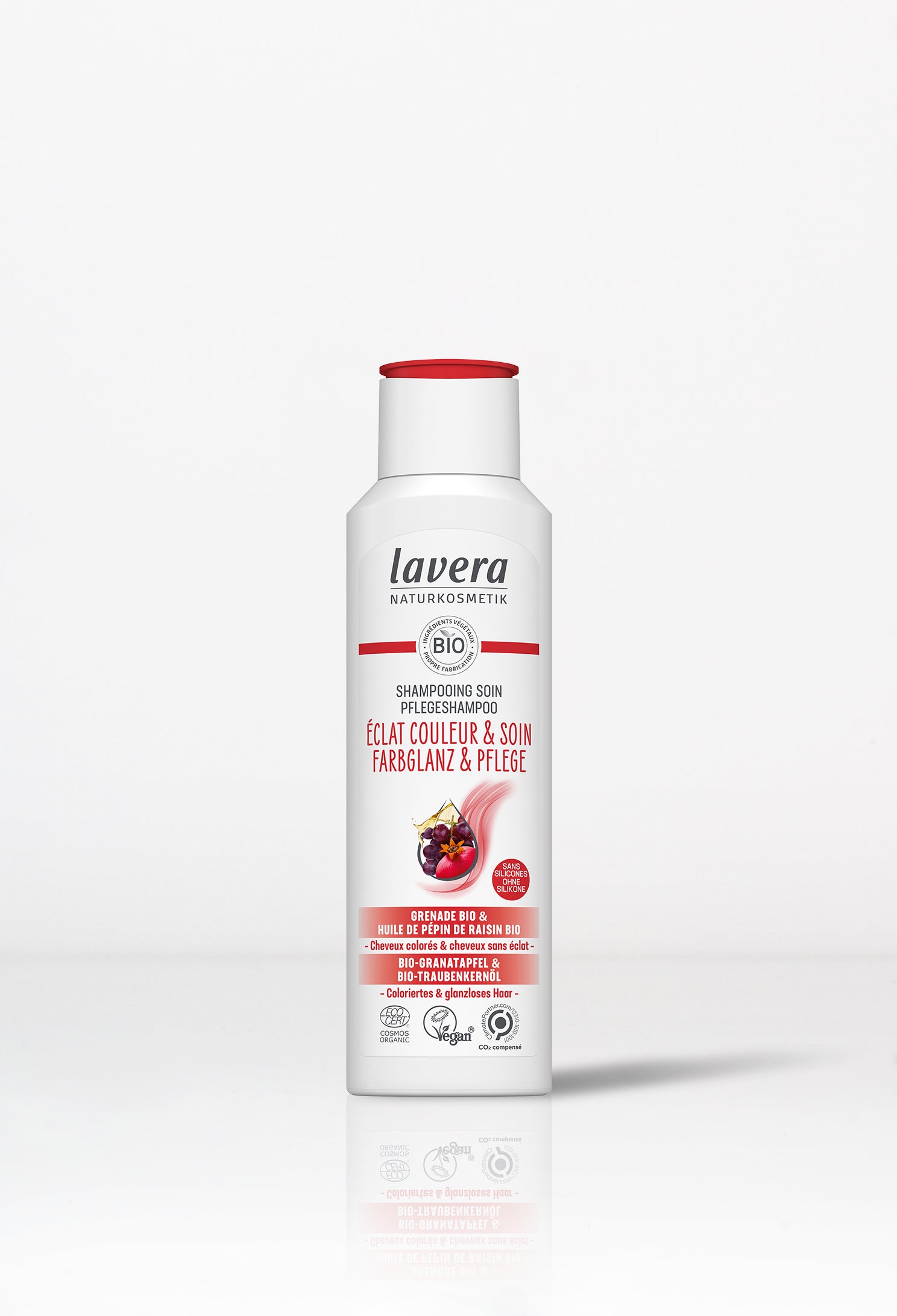 lavera Pflegeshampoo Farbglanz & Pflege