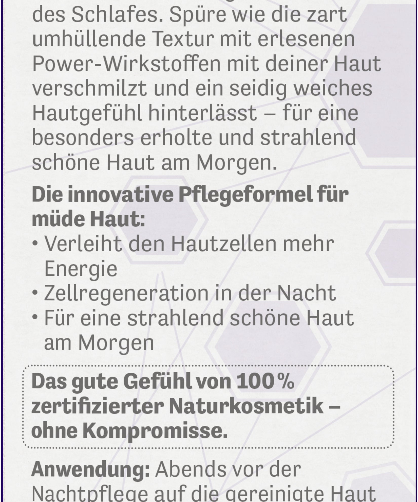 lavera Re-Energizing Sleeping Öl-Elixier