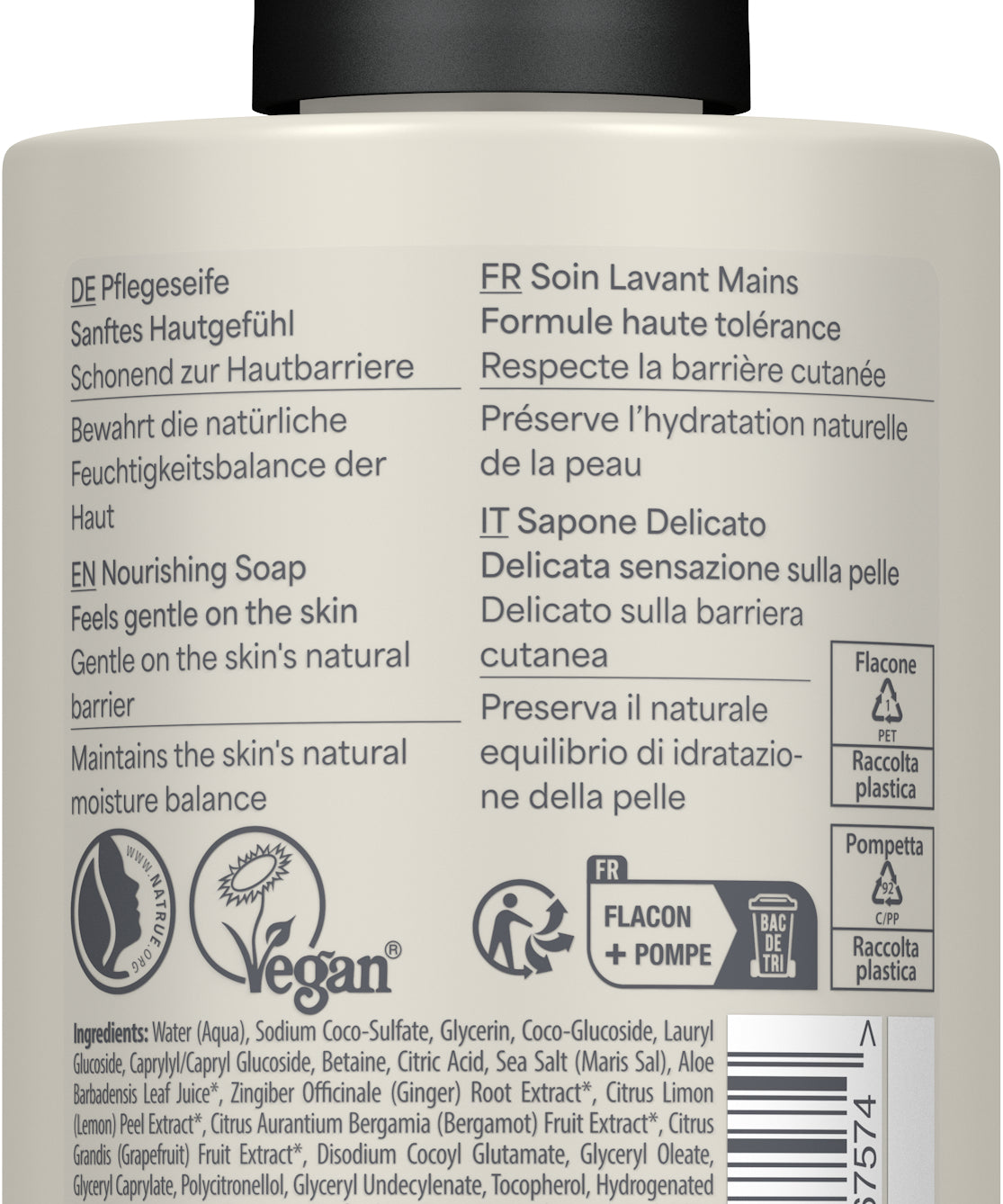lavera Soin Lavant Mains Citron Bio & Gingembre Bio