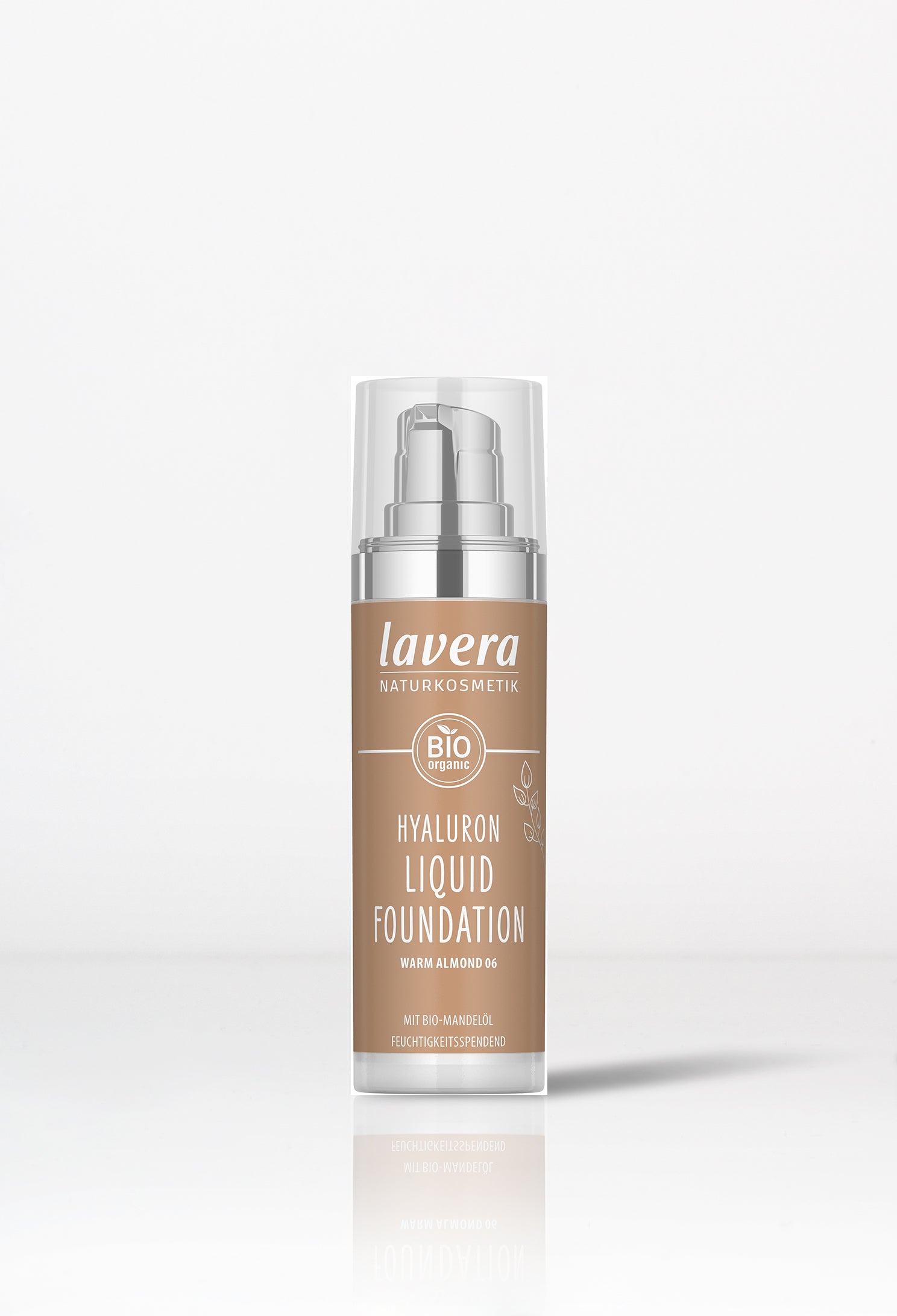 lavera Hyaluron Liquid Foundation -Warm Almond 06-