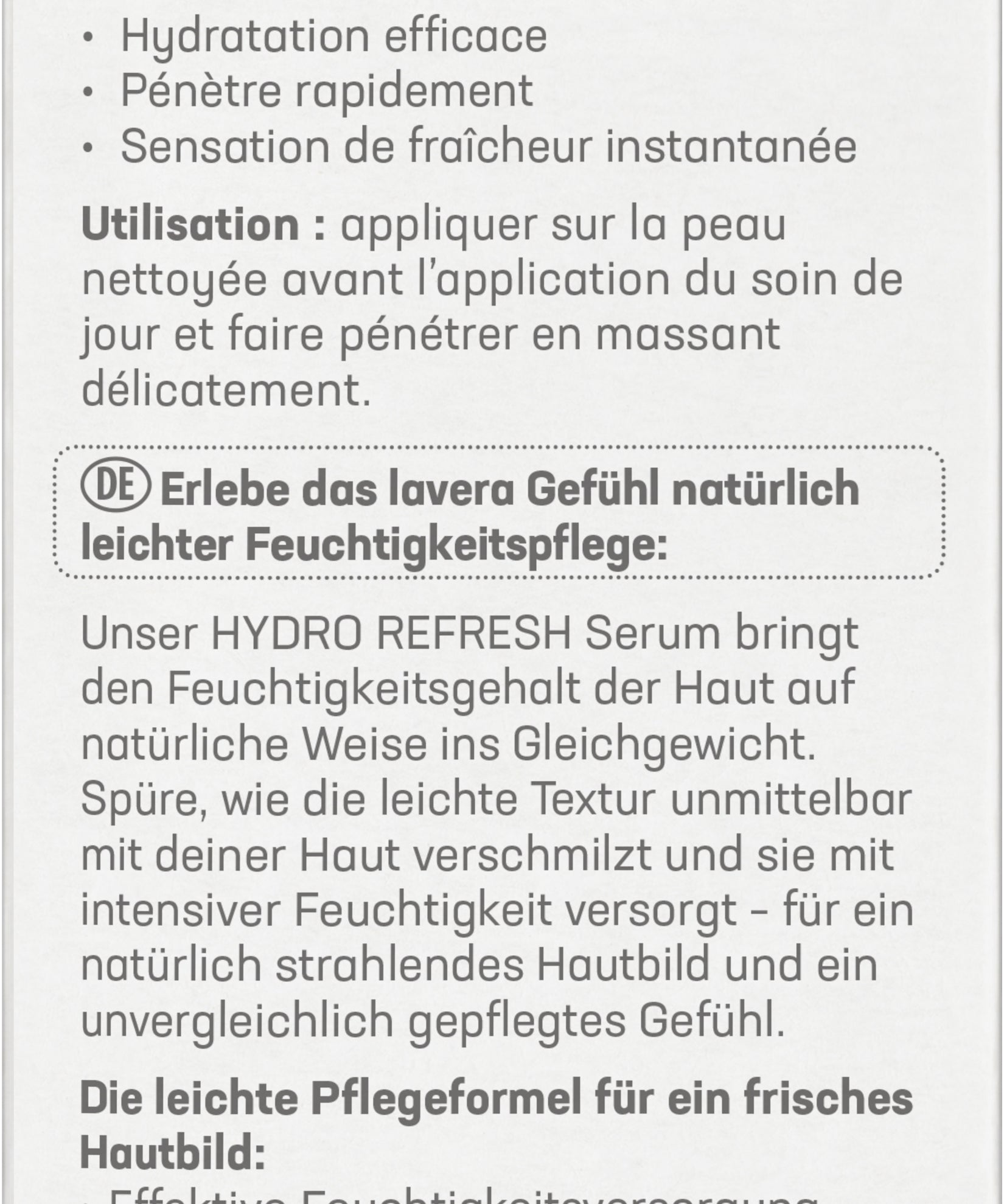 lavera Hydro Refresh Serum