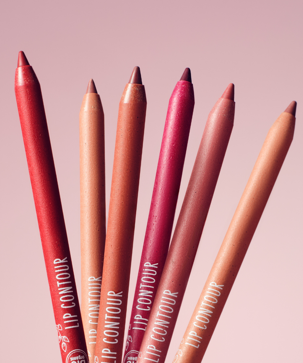 lavera Lip Contour -Mauve Brown 04- lors de l'application