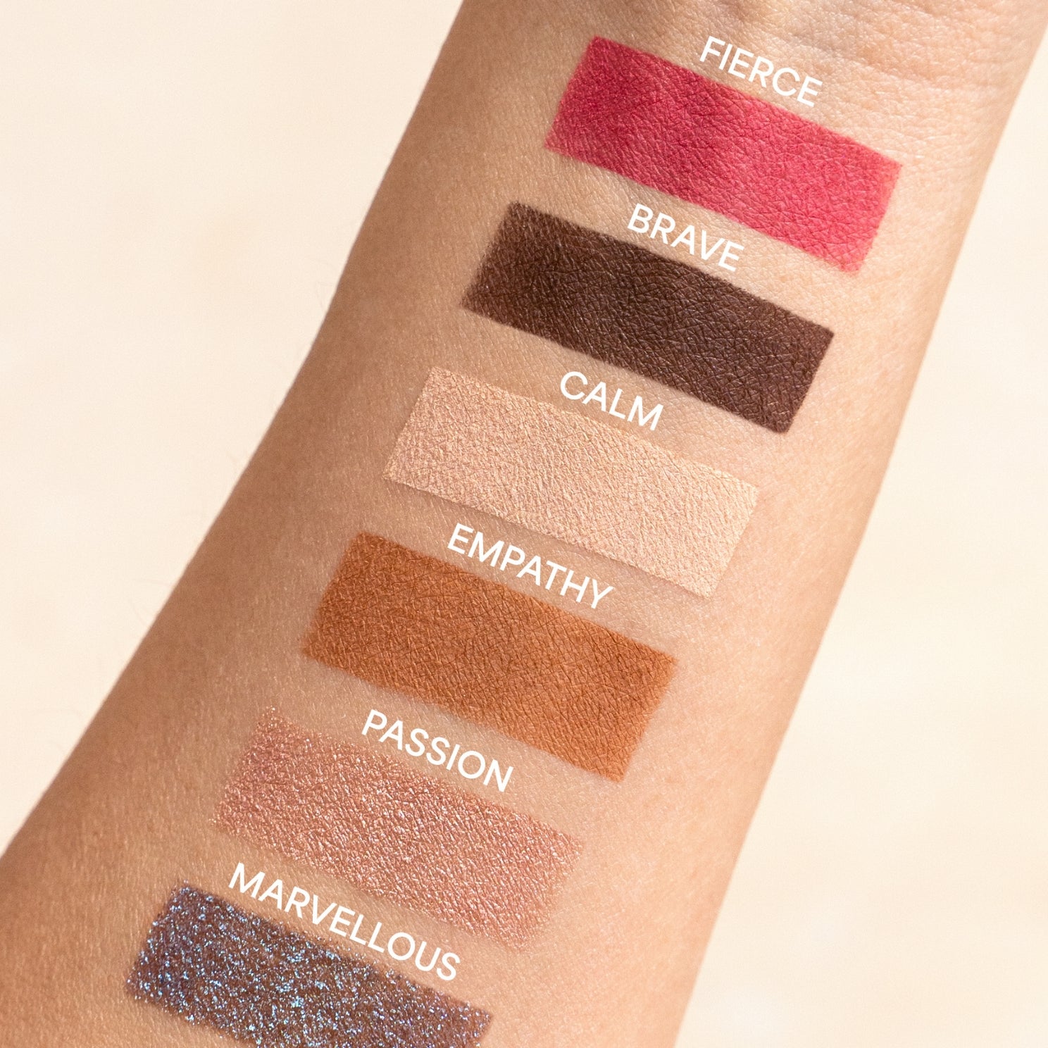 lavera Euphoria Shades lors de l'application
