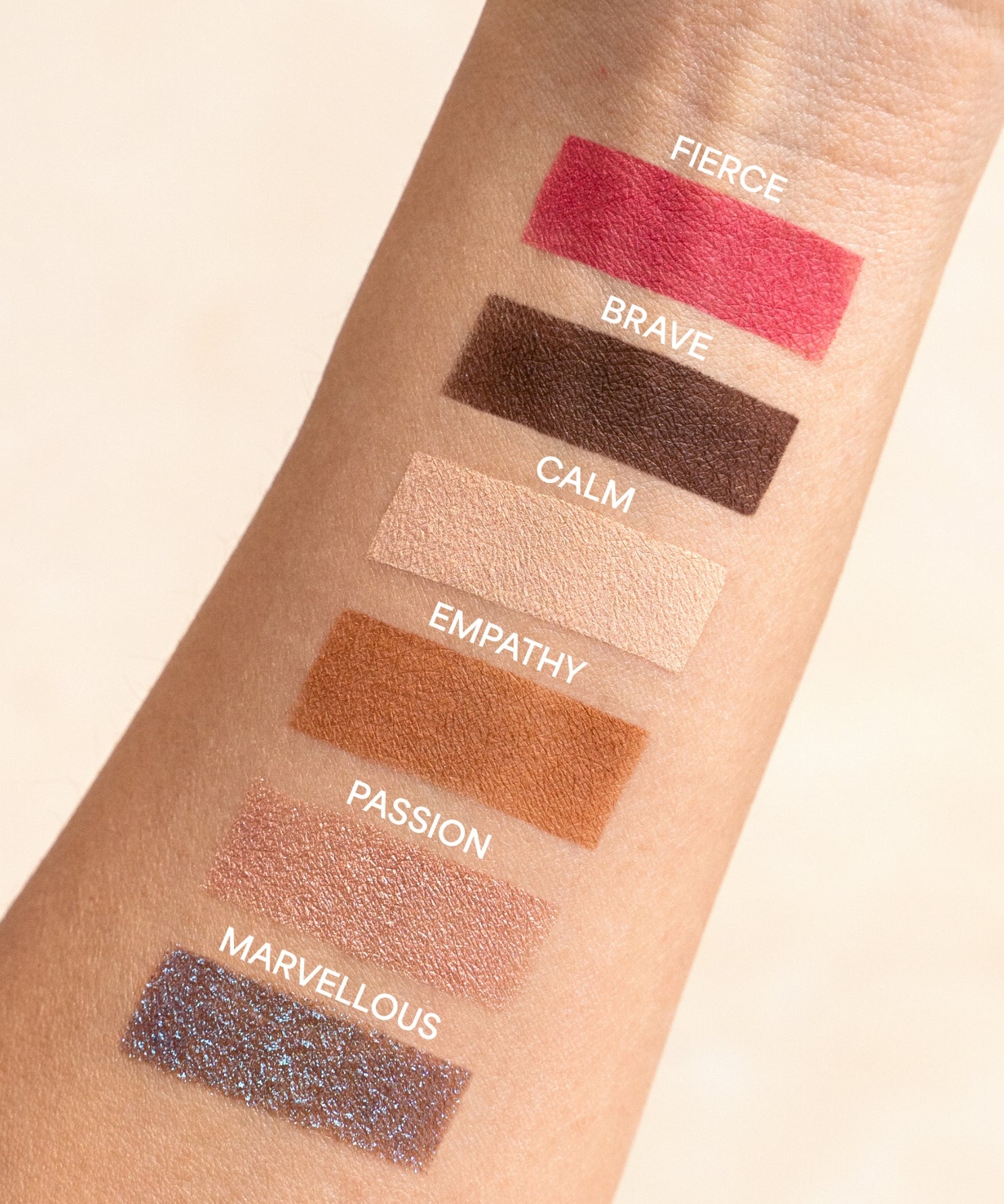 lavera Euphoria Shades lors de l'application