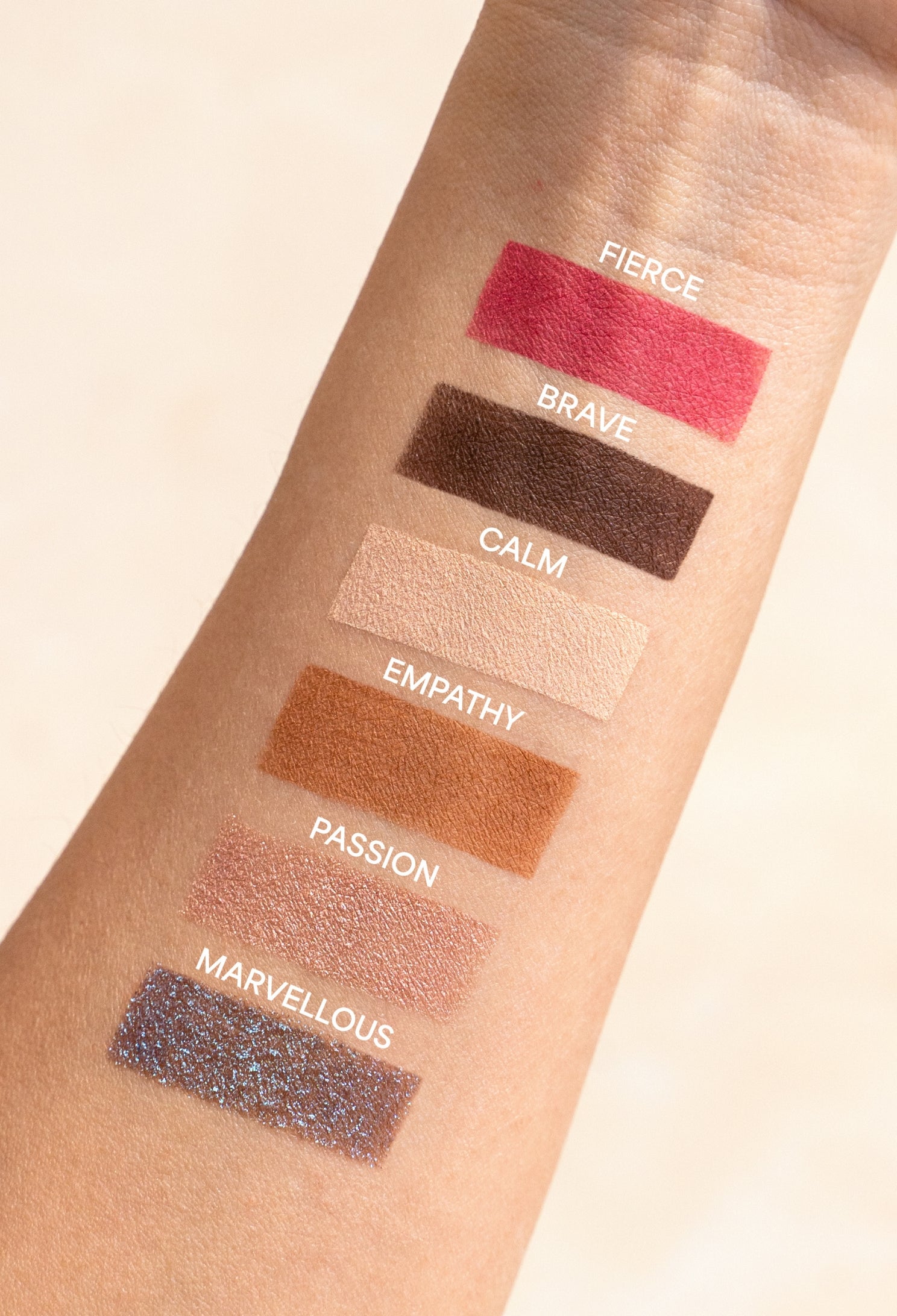 lavera Euphoria Shades lors de l'application