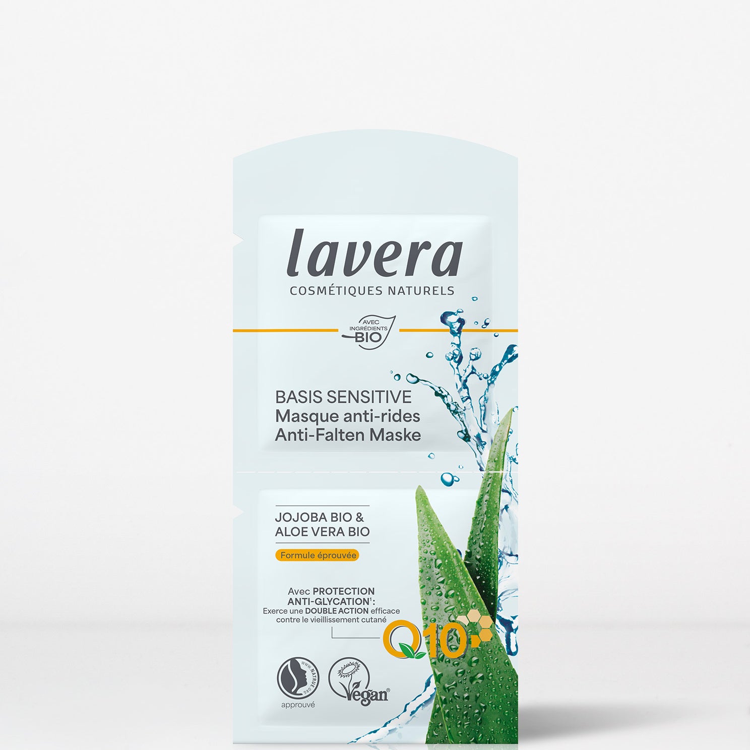 lavera basis sensitive Masque anti-rides Q10