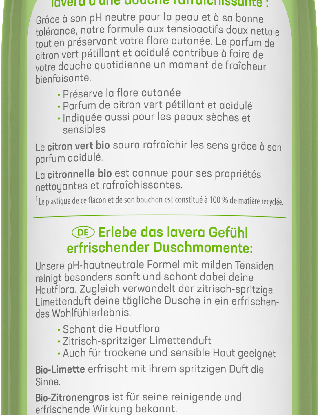 lavera Pflegedusche Erfrischend