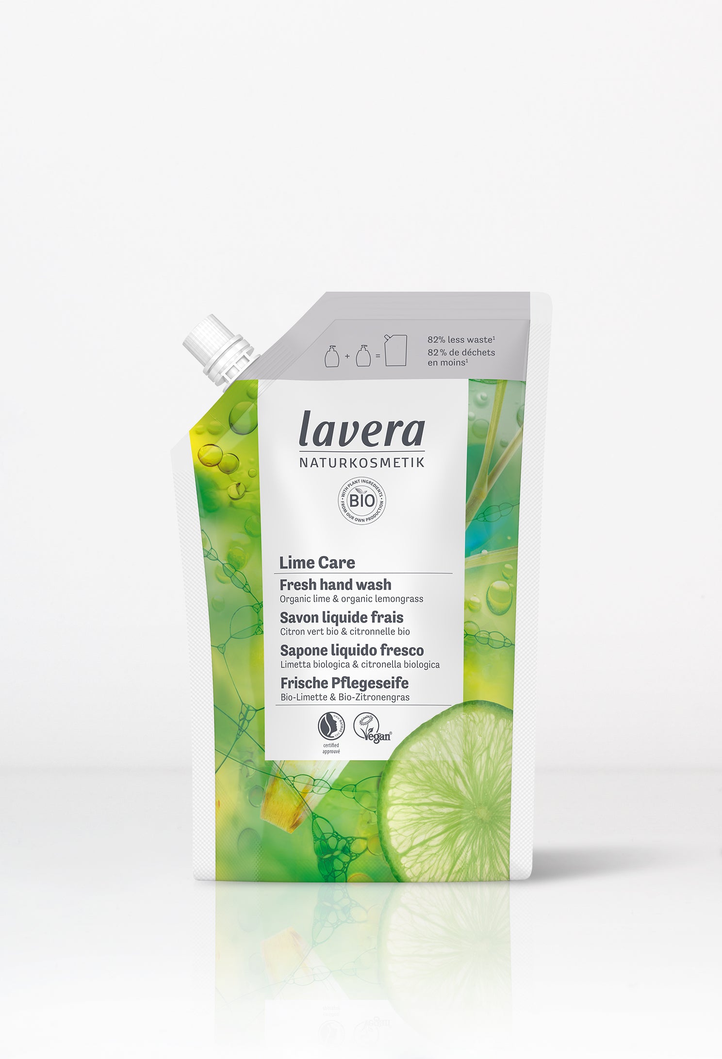 lavera Recharge Lime Care Savon liquide