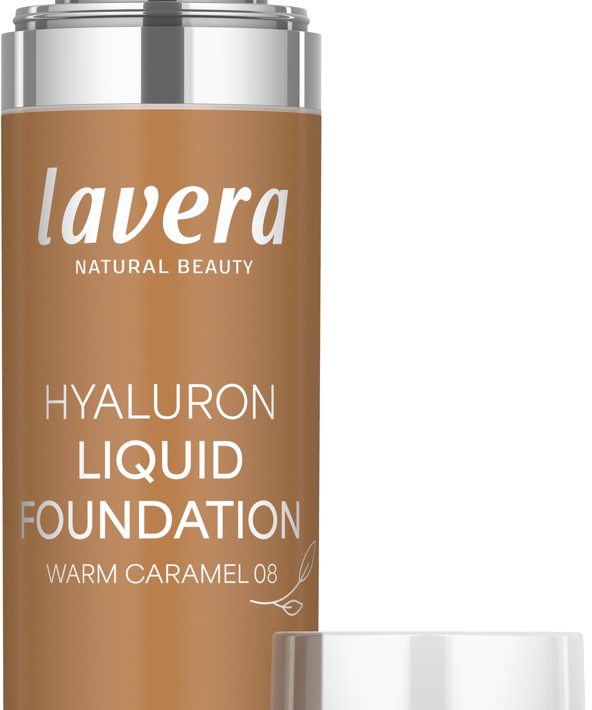 lavera Hyaluron Liquid Foundation -Warm Caramel 08-