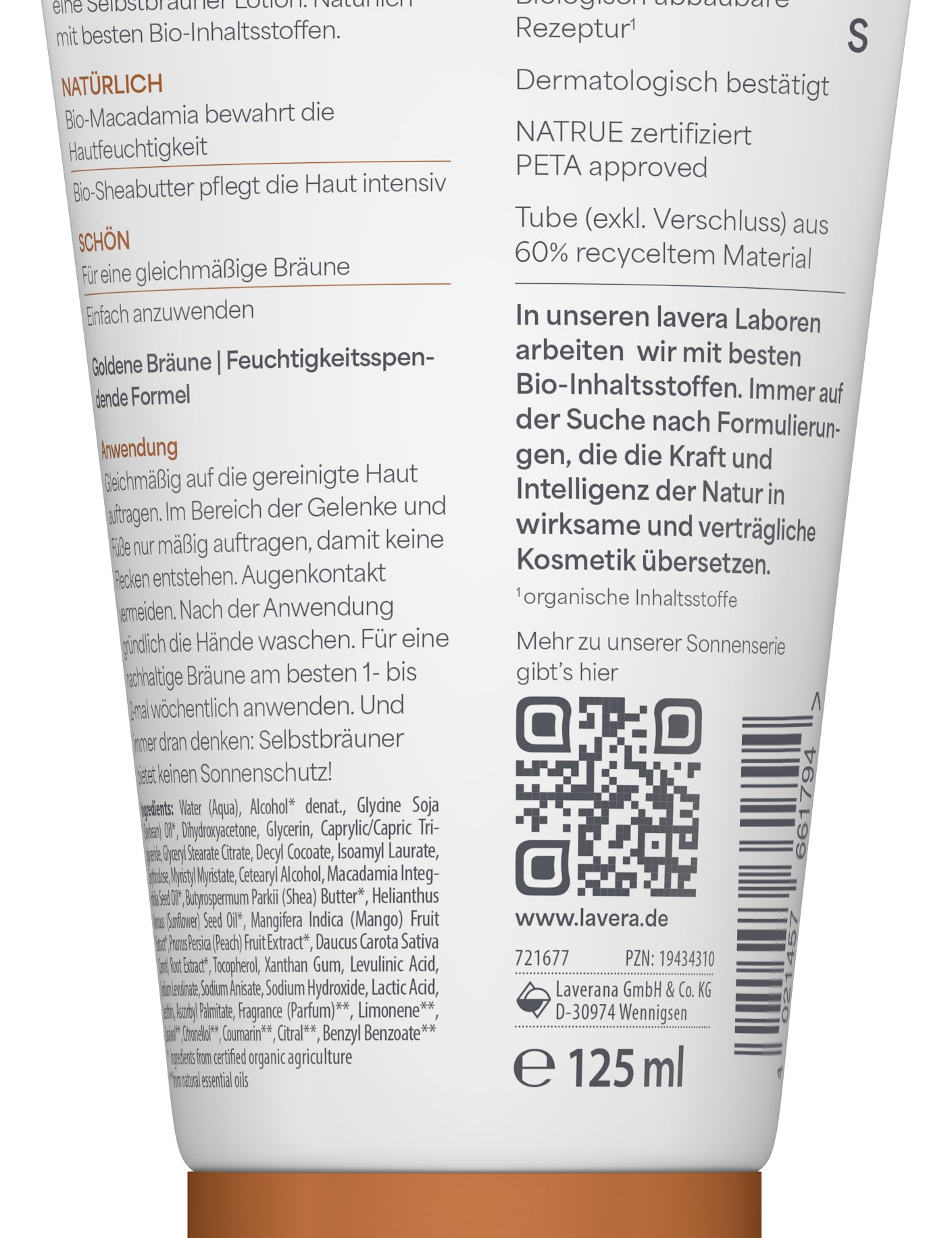lavera Selbstbräuner Lotion
