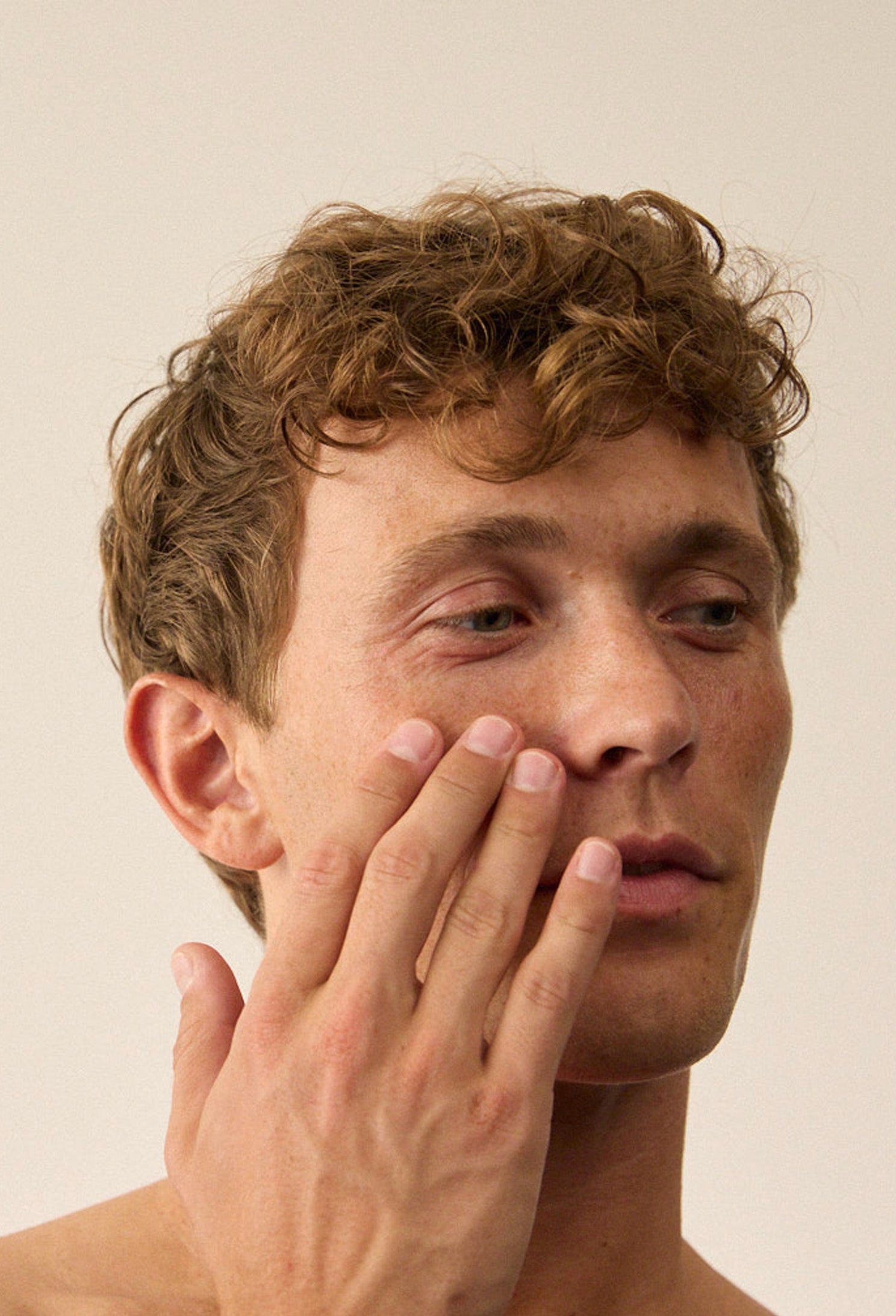 lavera Barrier Balance Crème de nuit lors de l'application