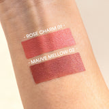 lavera Floral Cream Blush -Mauve Mellow 02- in der Anwendung