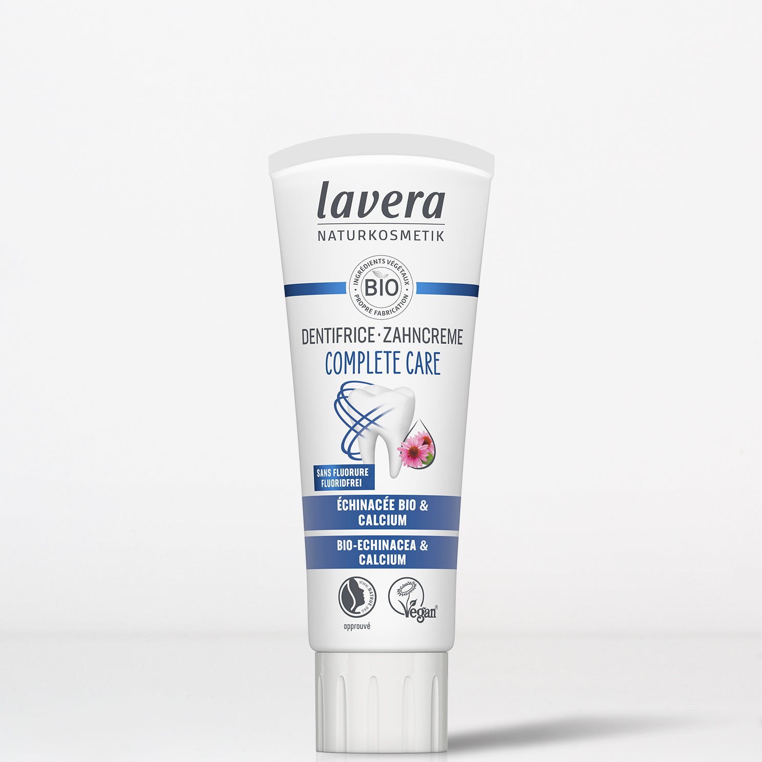 lavera Dentifrice Complete Care Sans Fluorure Avec Silice