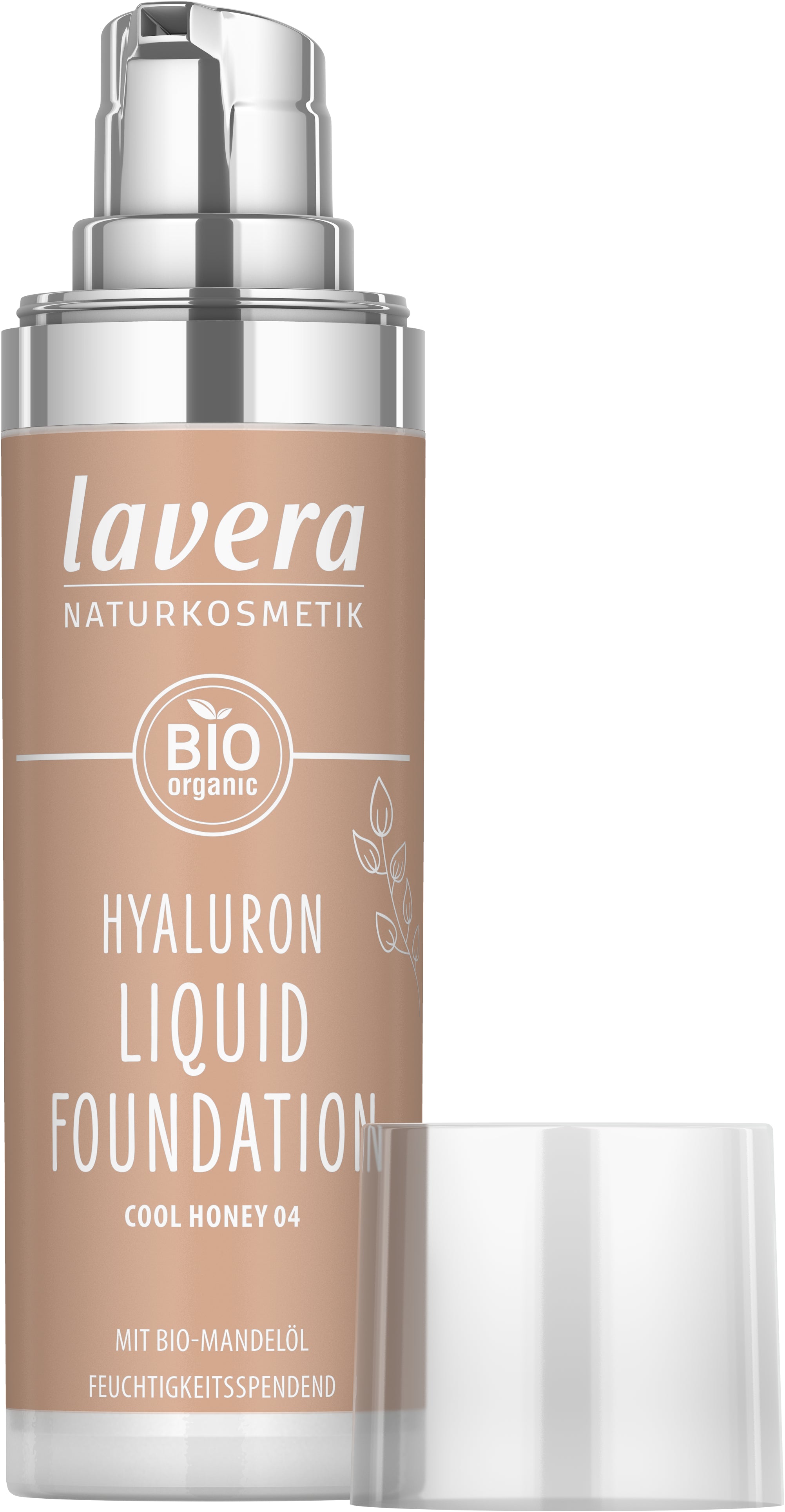 lavera Hyaluron Liquid Foundation -Cool Honey 04-