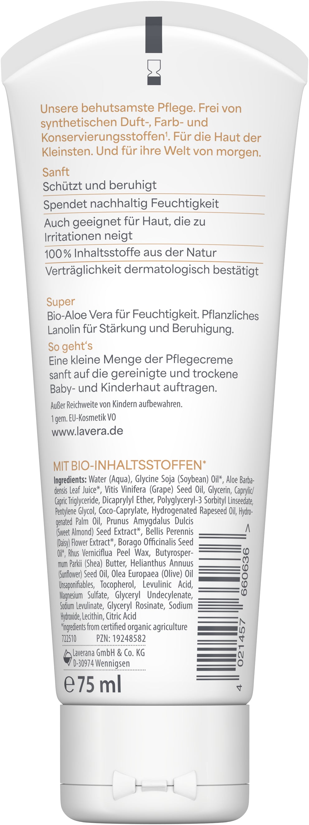 lavera Baby & Kinder Pflegecreme