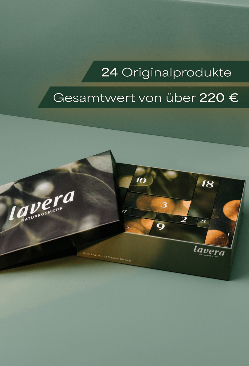 lavera Beauty Adventskalender 2026 - Calm & Glow