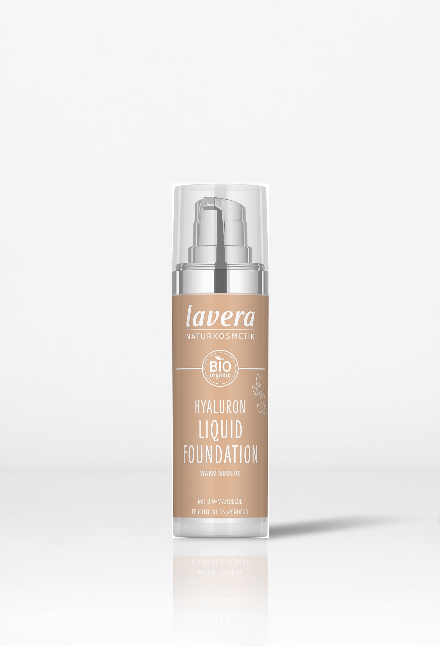 lavera Hyaluron Liquid Foundation -Warm Nude 03-
