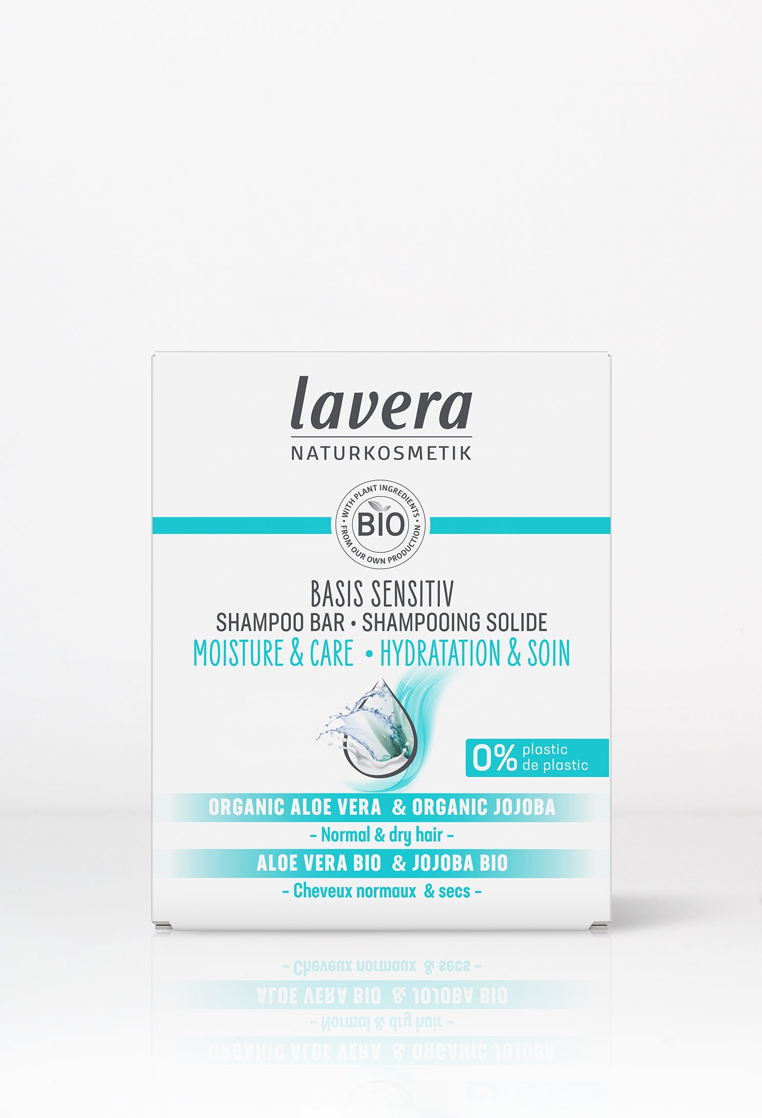 lavera Shampooing solide basis sensitive Hydratation & Soin