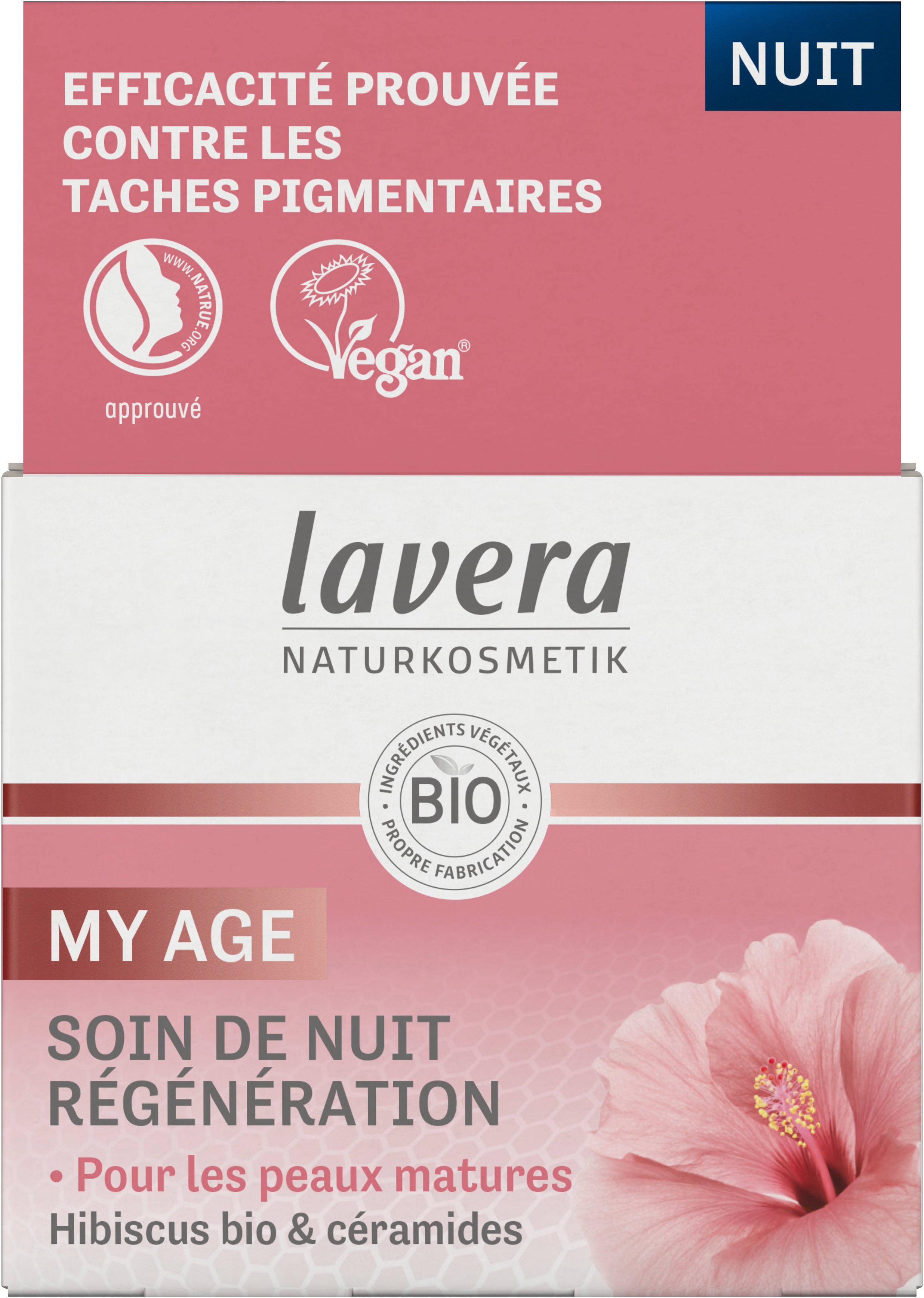 lavera MY AGE Soin de nuit Régénération