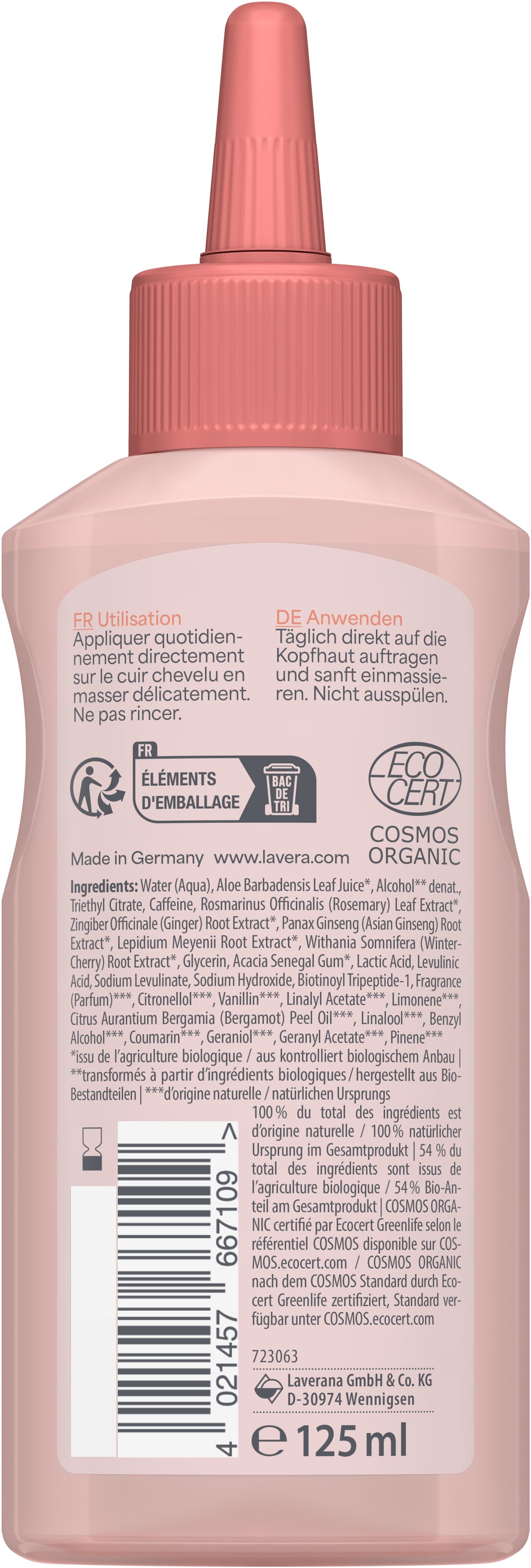 lavera Tonique Capillaire Revitalize & Boost
