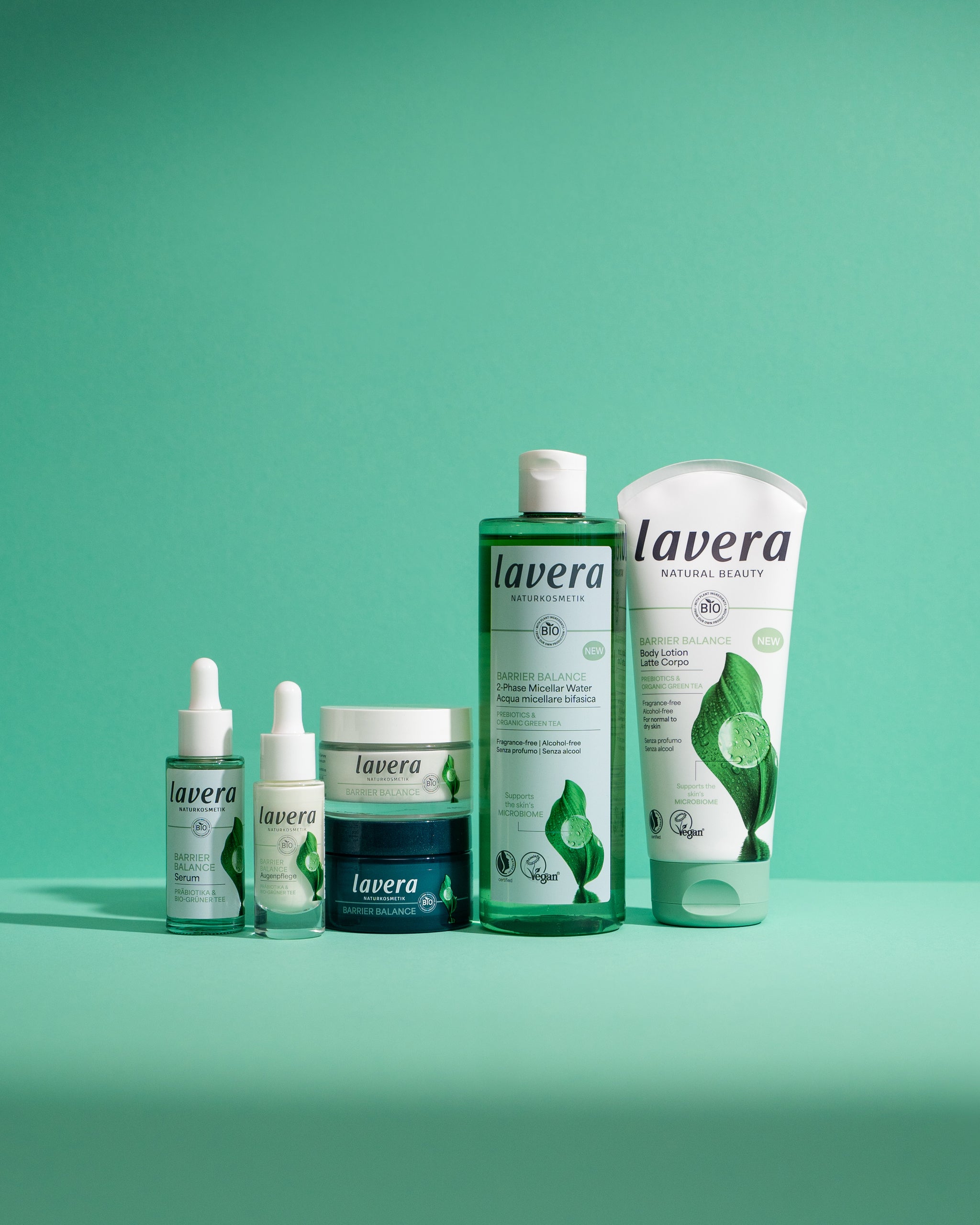 Représentation des produits lavera Barrier Balance