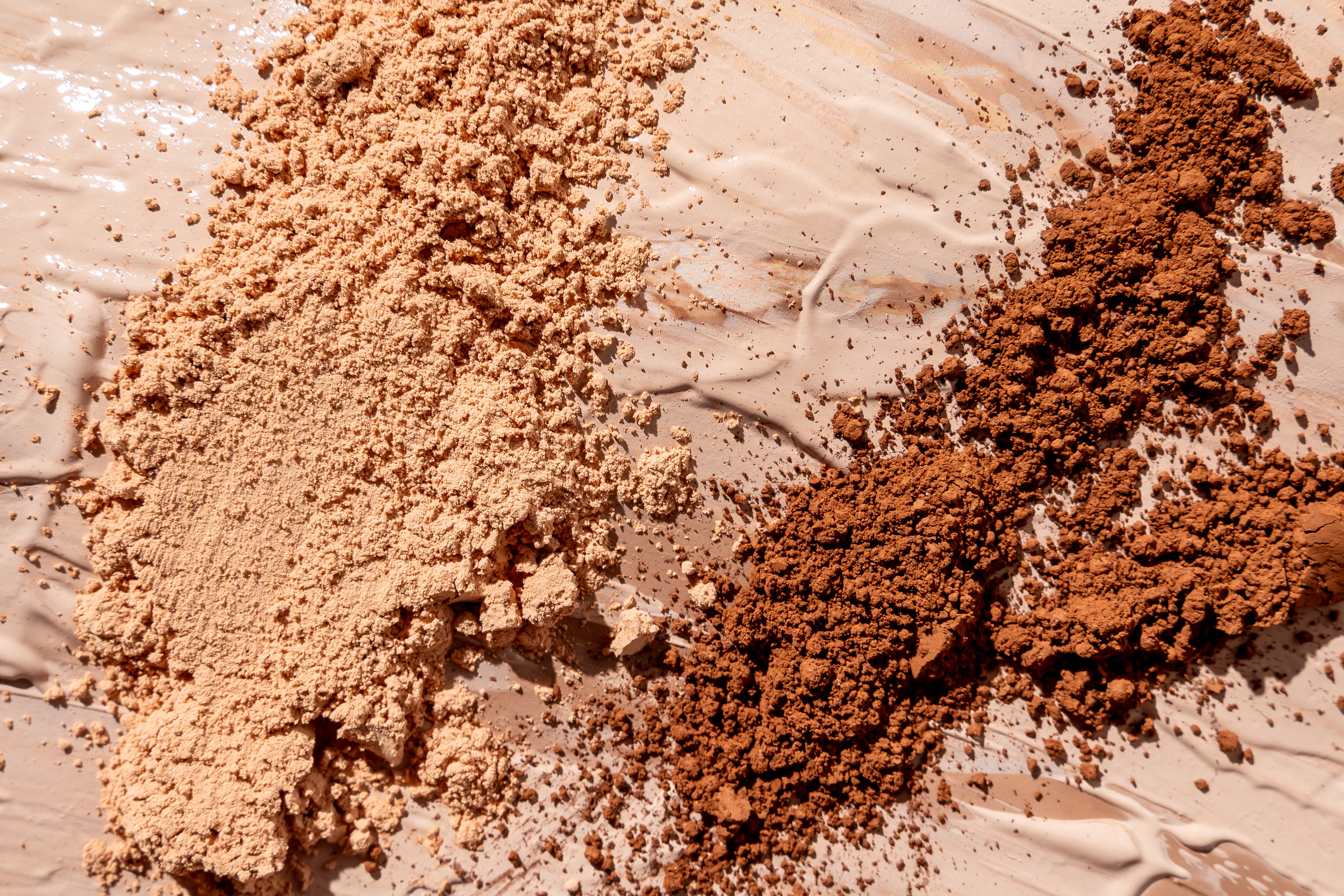 Mineralien in verschiedenen Farbe