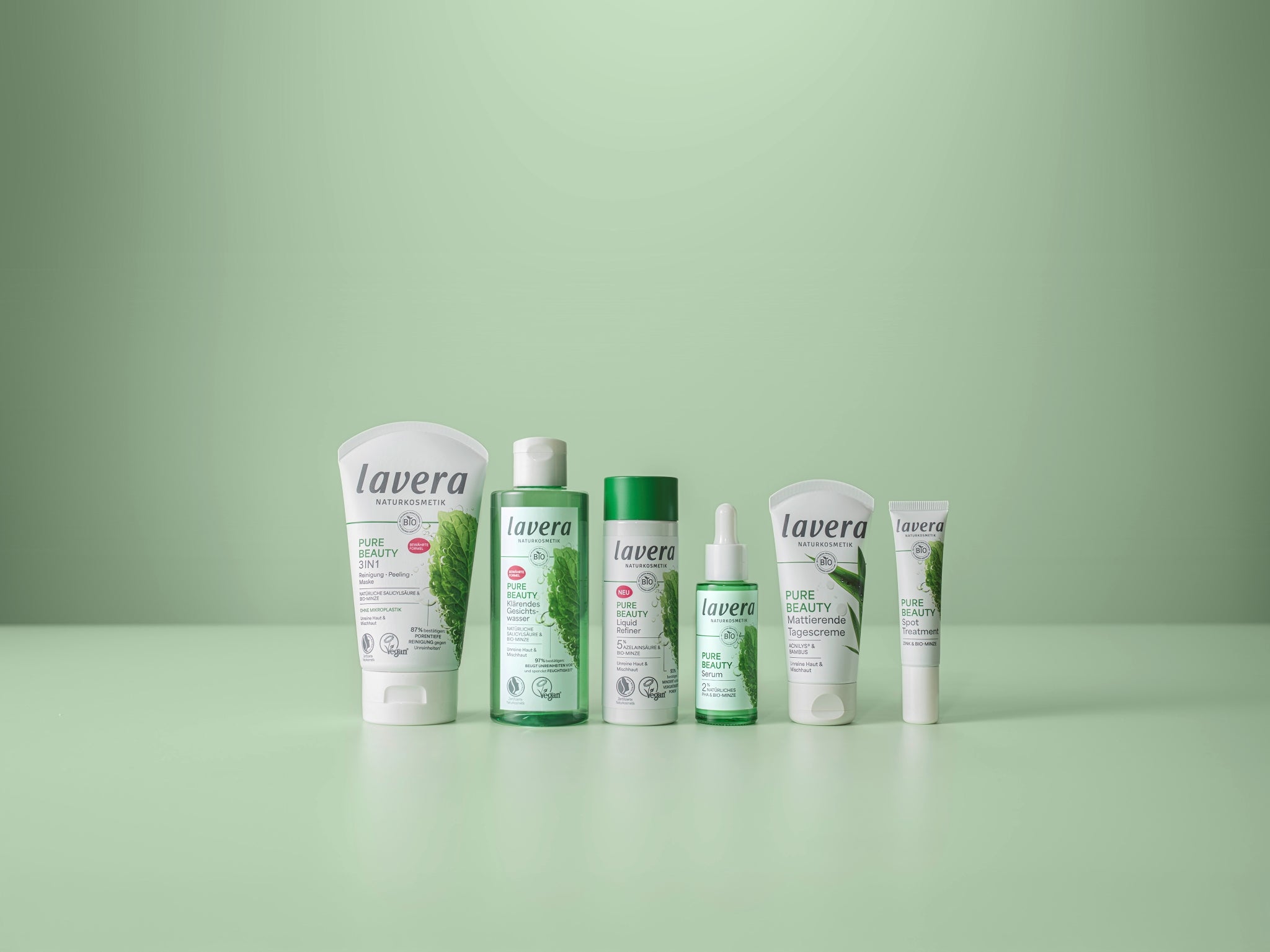 Présentation du produit Pure Beauty Gamme