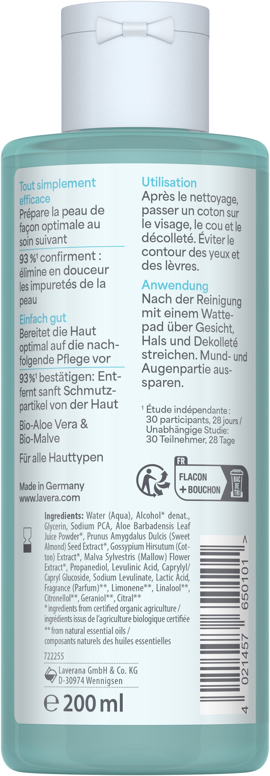 lavera basis sensitive Mildes Gesichtswasser