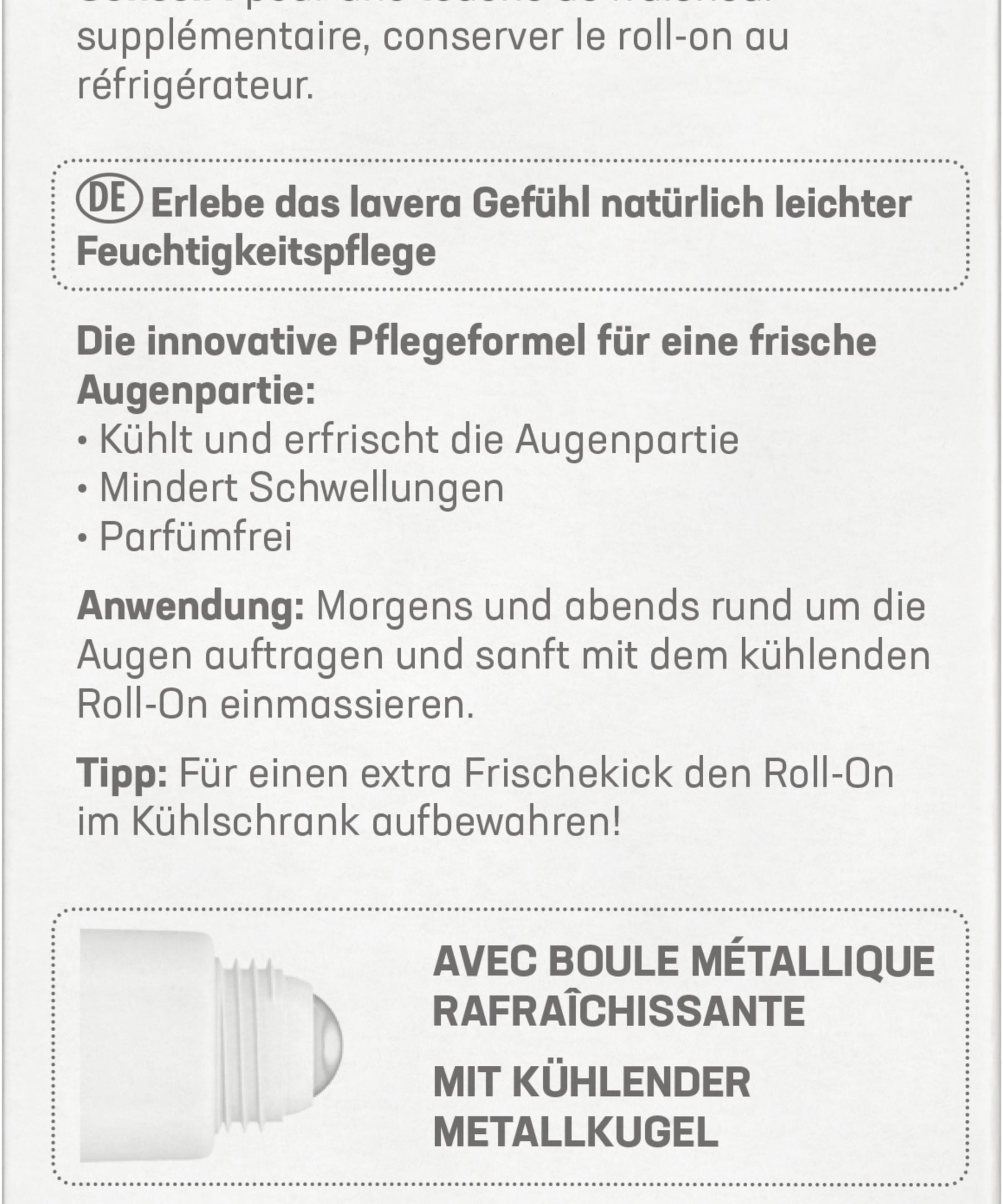 lavera Hydro Refresh Roll-On Contour Des Yeux