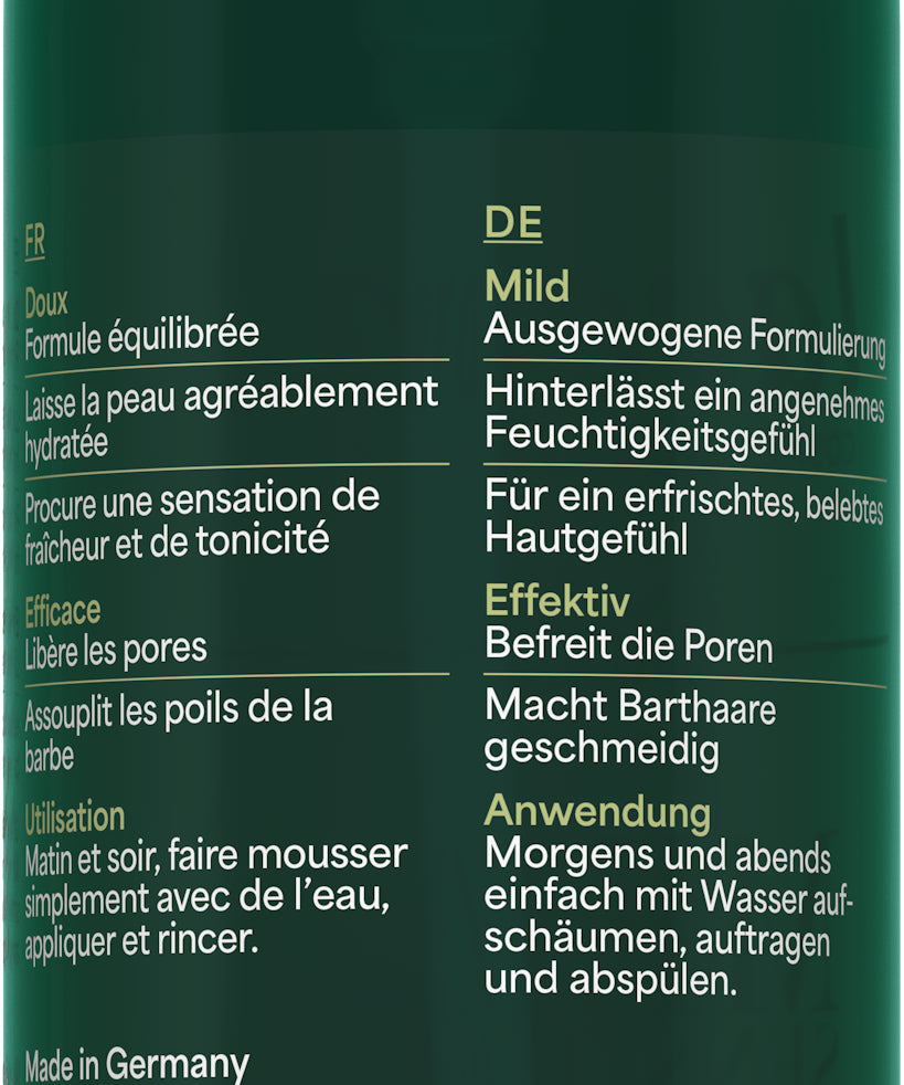 lavera Men sensitive 2in1 Gesichtswaschgel