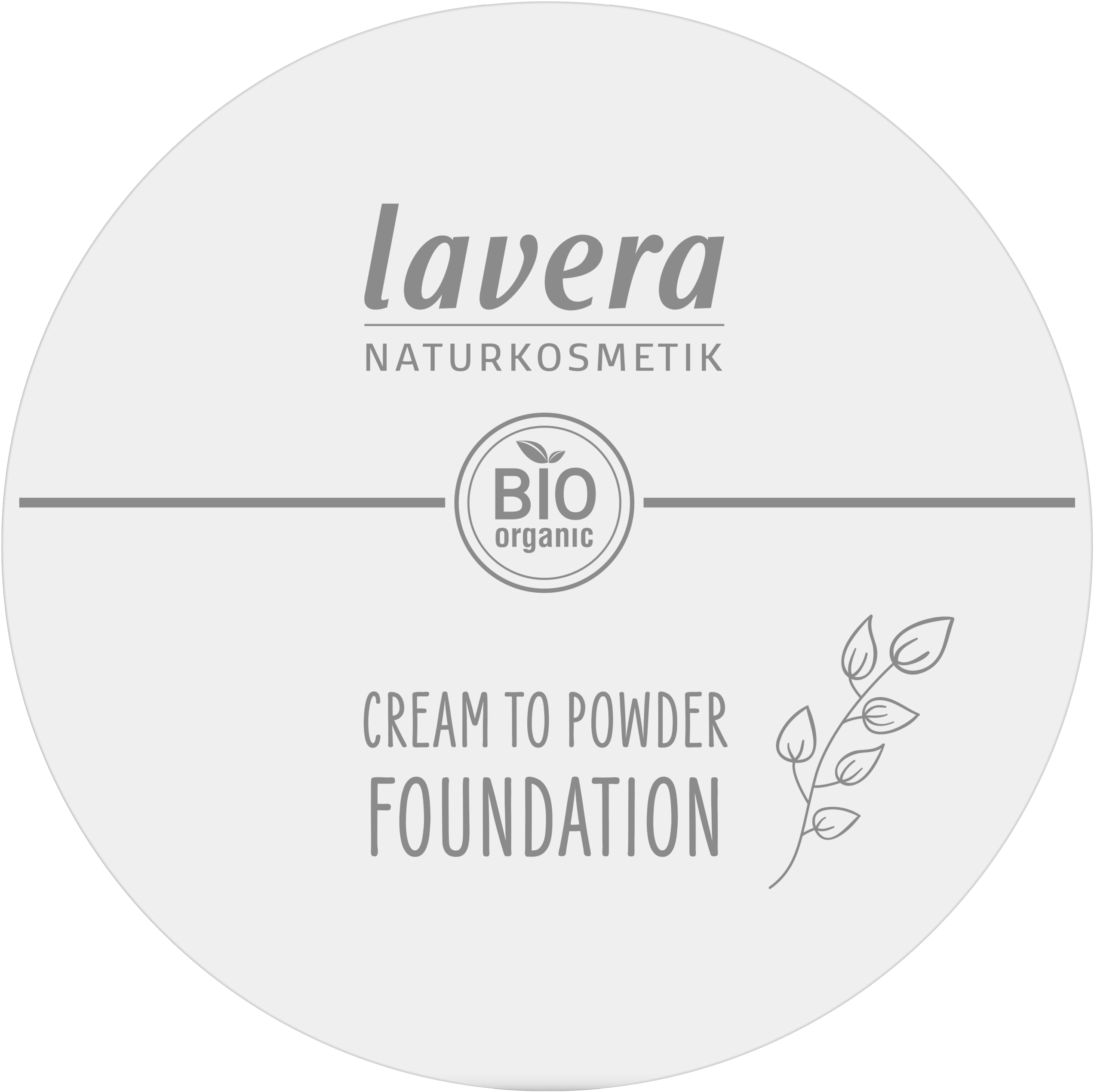 lavera Cream to Powder Foundation -Tanned 02-