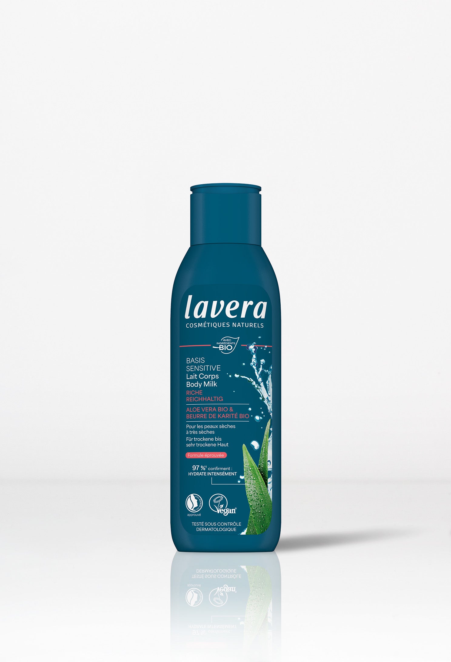lavera basis sensitive Lait Corps Riche
