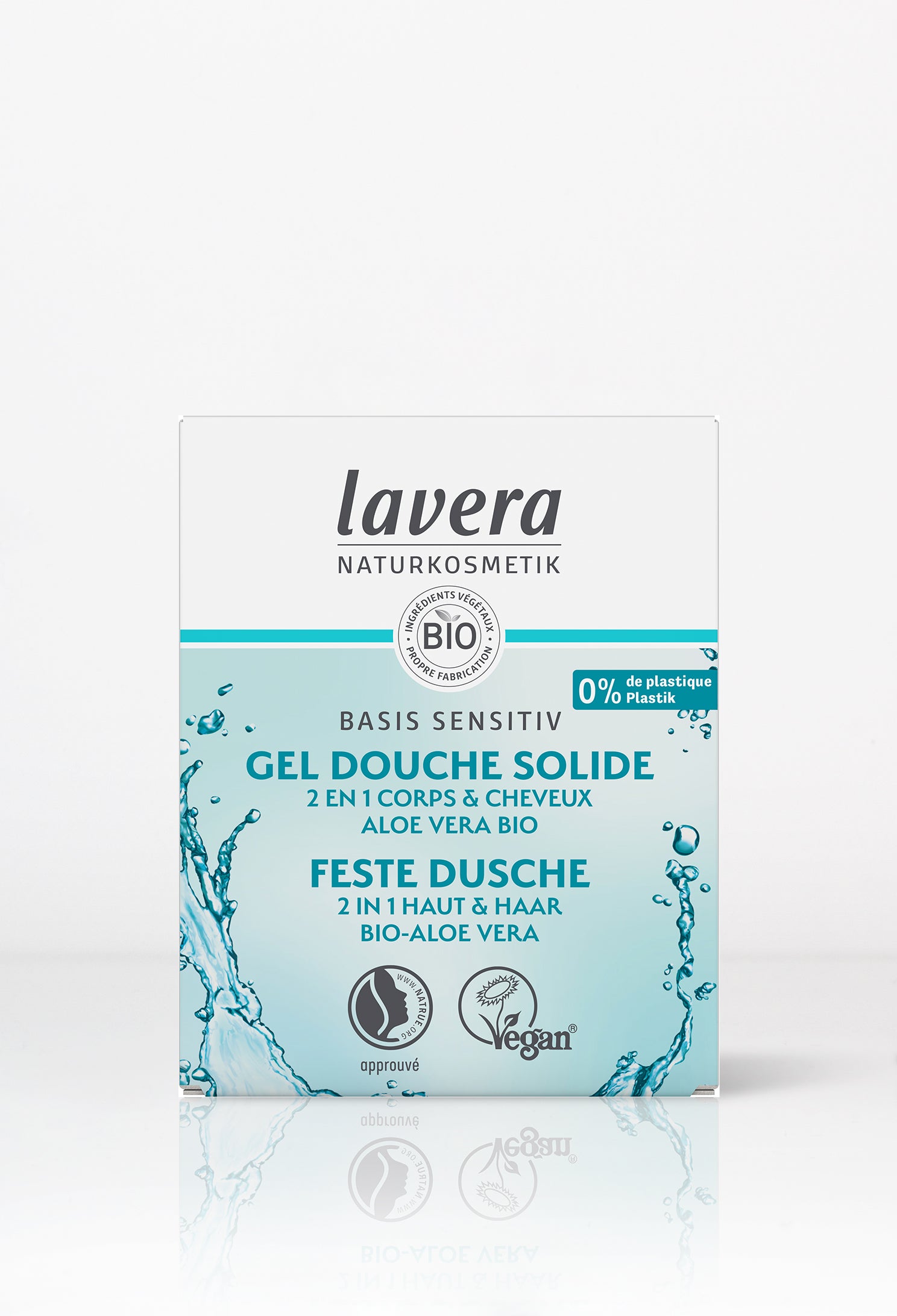 lavera Gel Douche Solide 2 en 1 basis sensitiv
