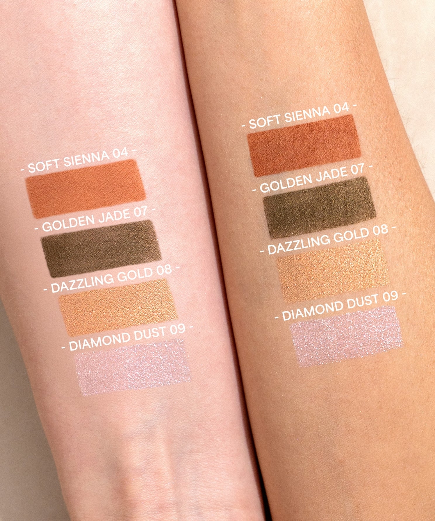 lavera Signature Colour Eyeshadow -Diamond Dust 09- in der Anwendung