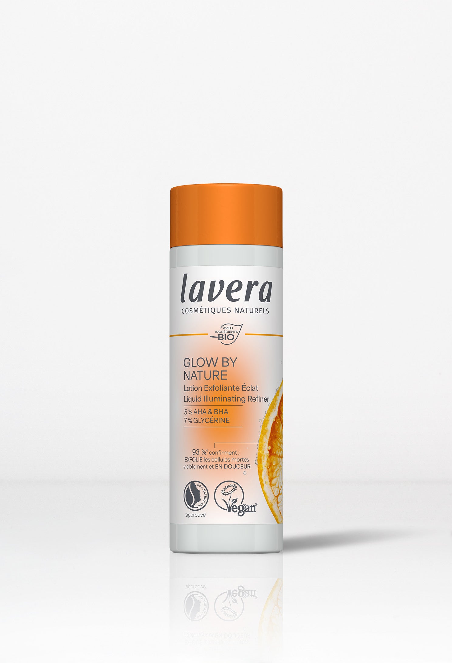 lavera Glow By Nature Lotion Exfoliante Éclat