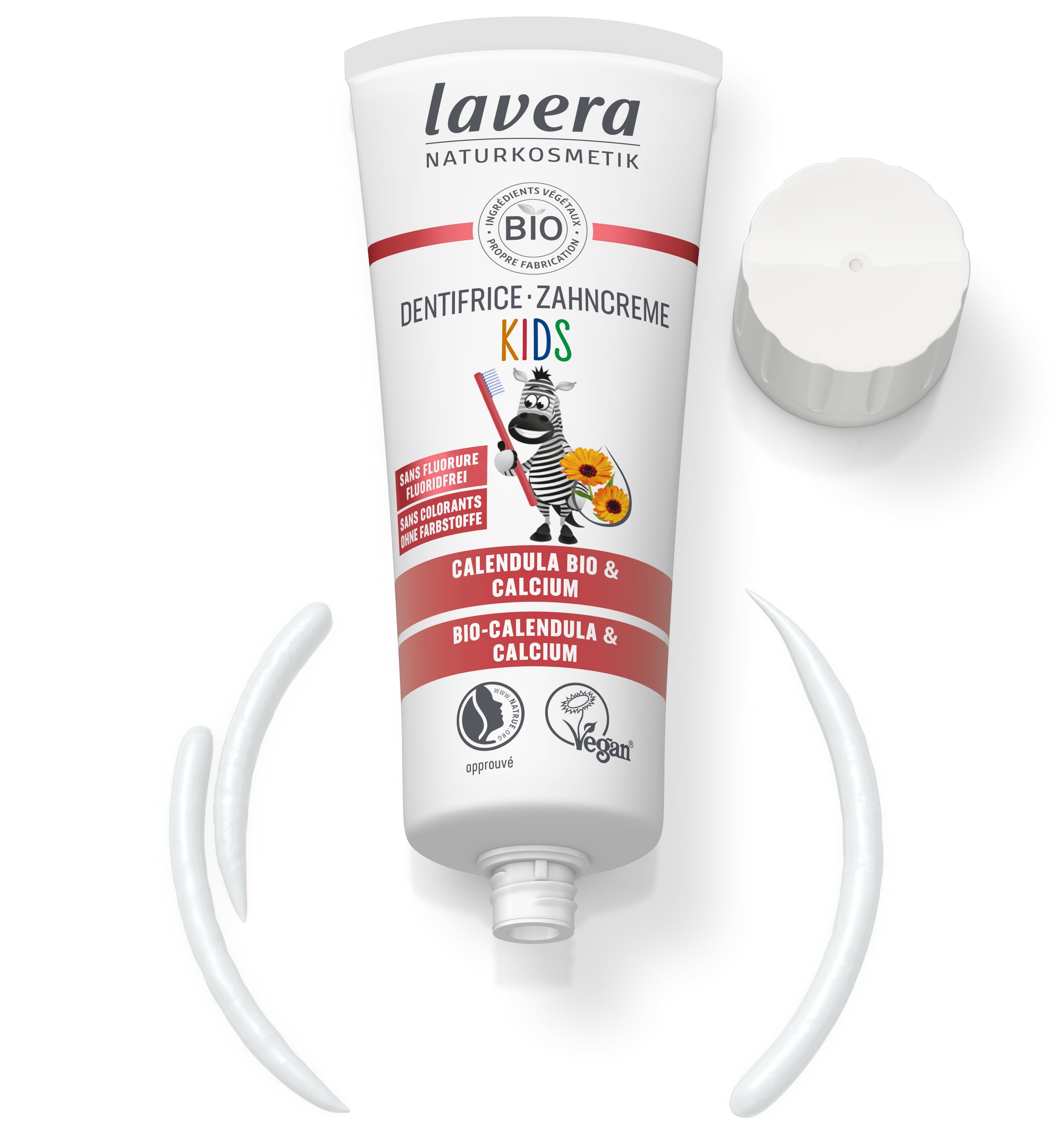 lavera Zahncreme Kids Fluoridfrei