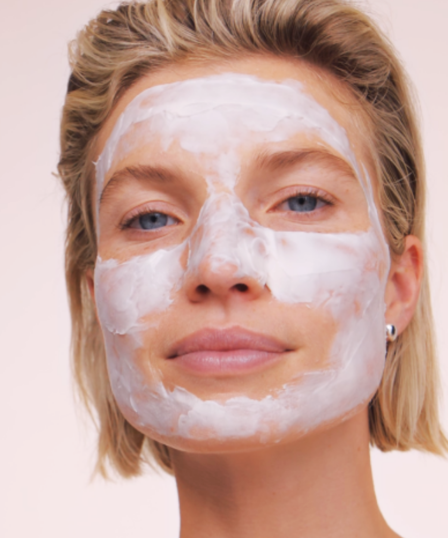 lavera basis sensitive Masque anti-rides Q10 lors de l'application