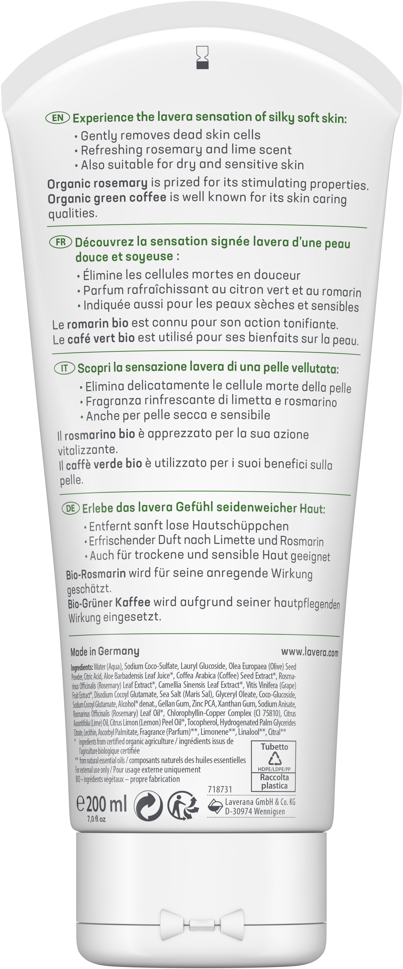 lavera Dusch-Peeling