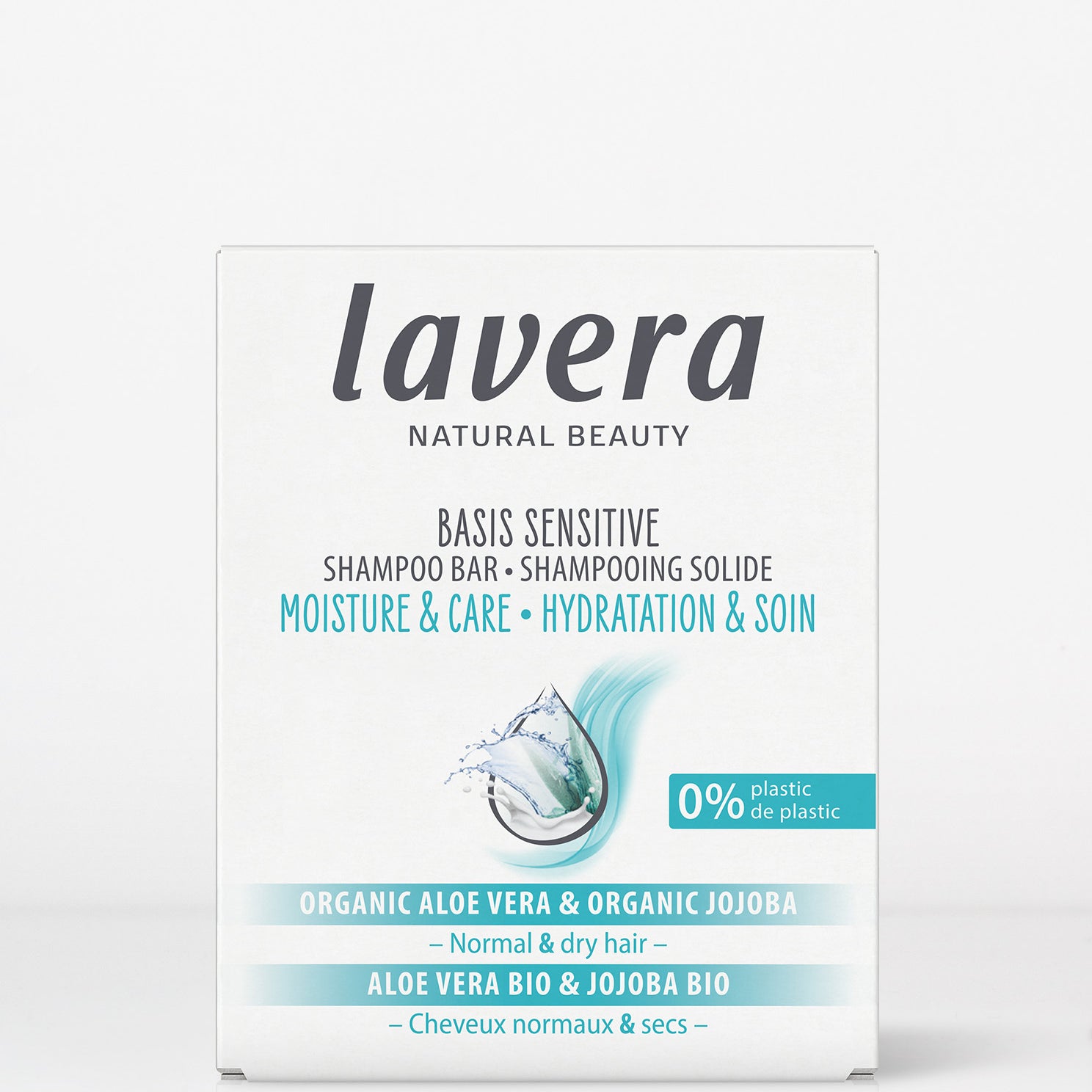 lavera Shampooing solide basis sensitive Hydratation & Soin