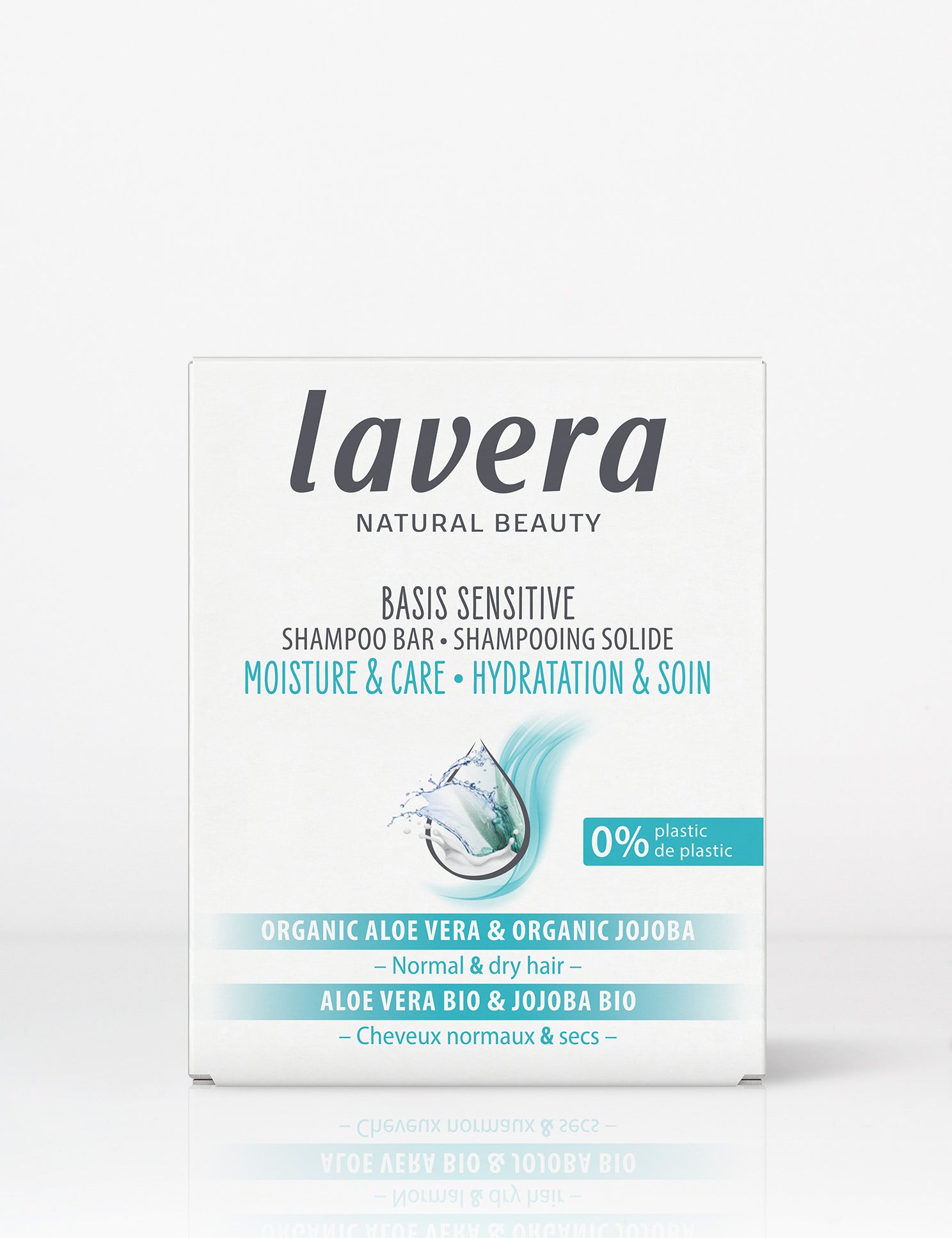 lavera Festes Pflegeshampoo basis sensitive Feuchtigkeit & Pflege
