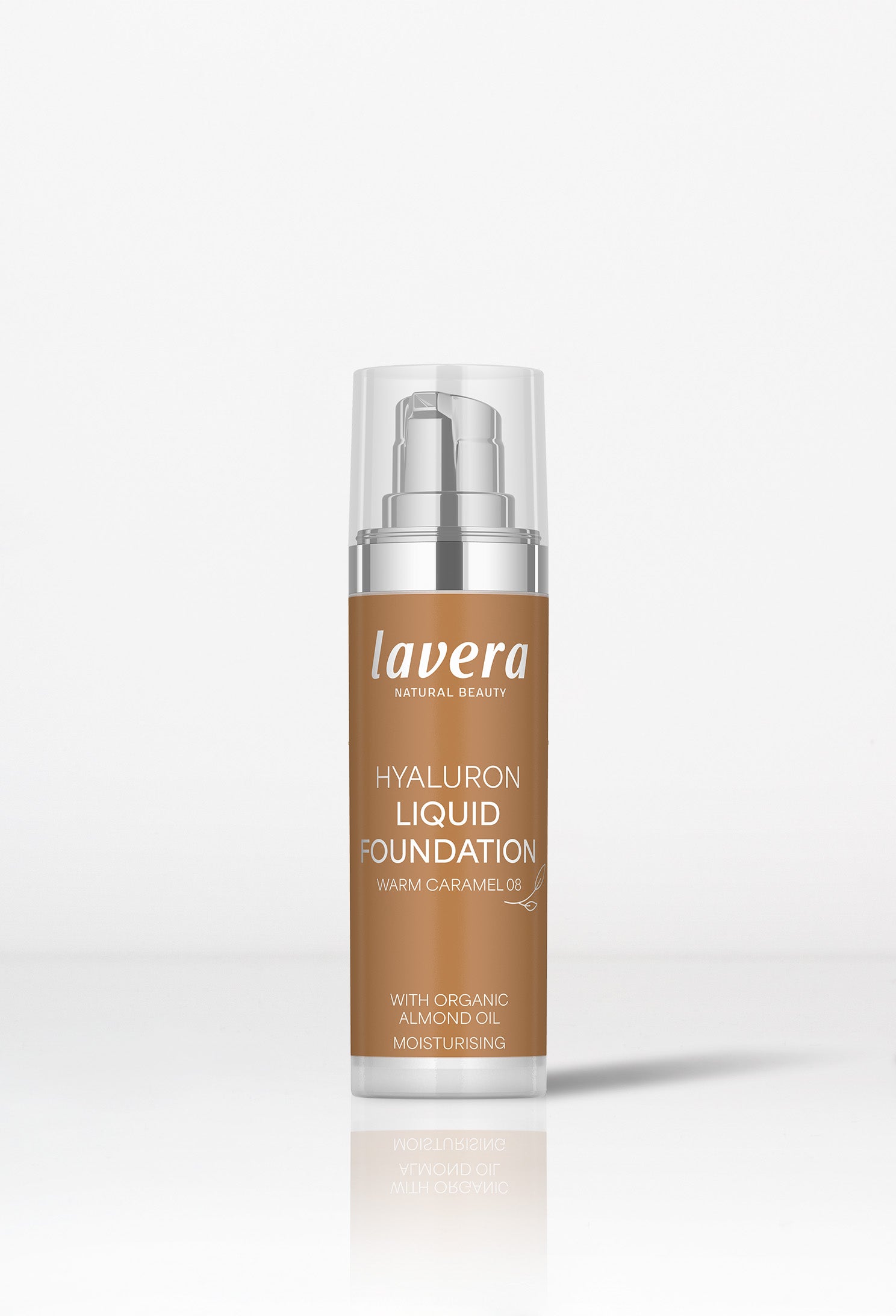 lavera Hyaluron Liquid Foundation -Warm Caramel 08-