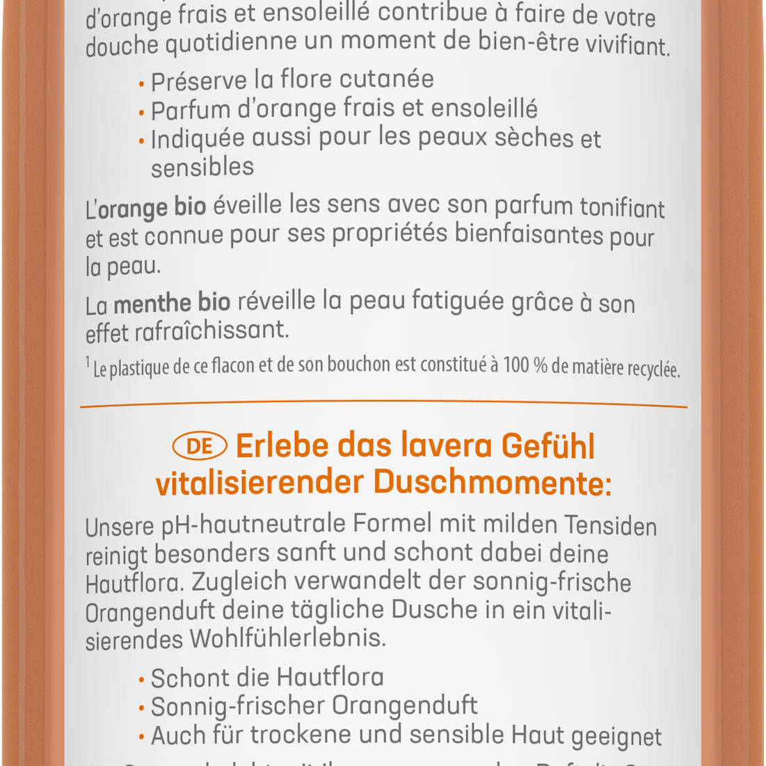 lavera Douche Soin Revitalisante
