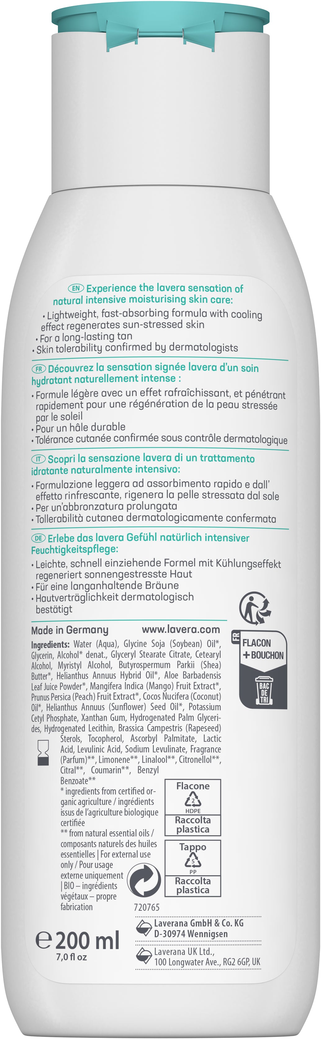 lavera AFTER SUN LOTION