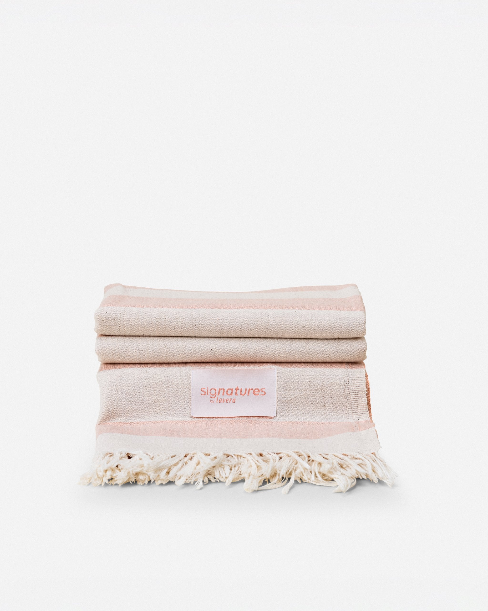 lavera Serviette de plage – Sunset Stripes