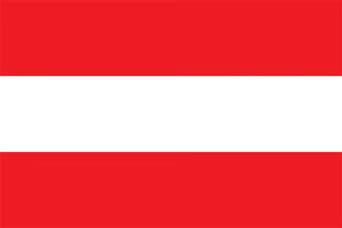 Drapeau Autriche, sélection de pays